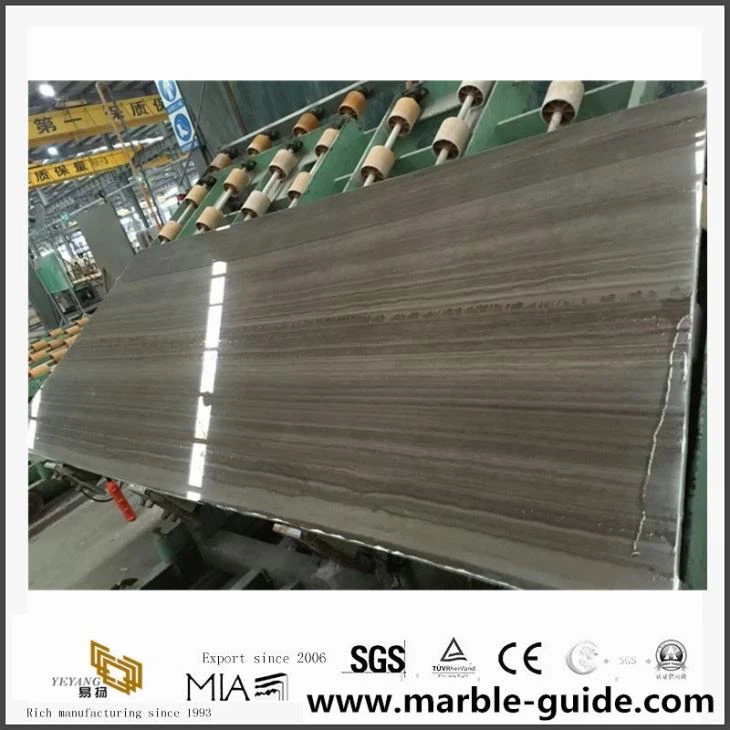 Chinese Natural Coffee Wooden Marble For Slab Hot Sale