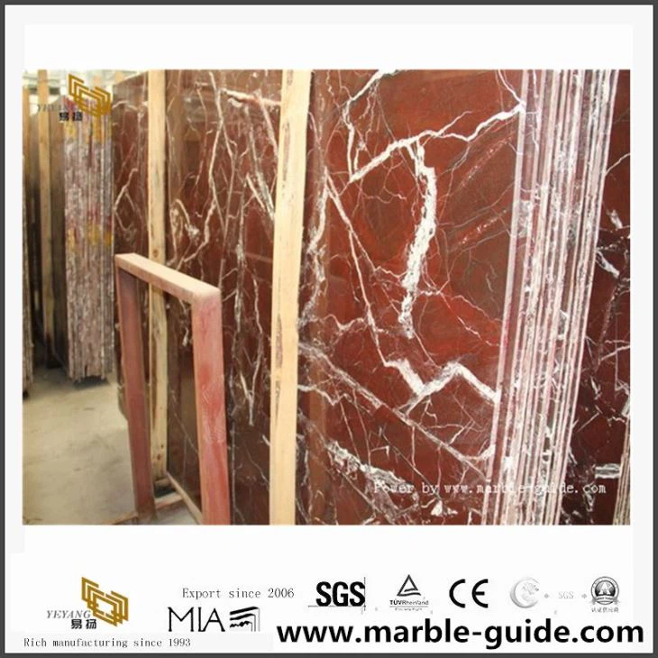 Red Rosso Lepanto Marble Full Slabs