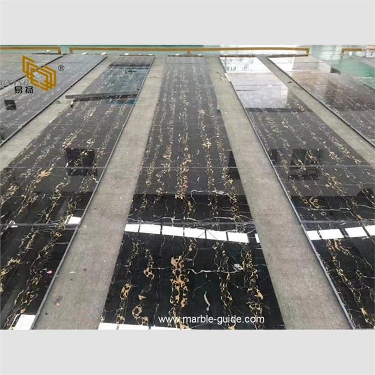 Athen Portoro Golden Marble Slabs And Tiles