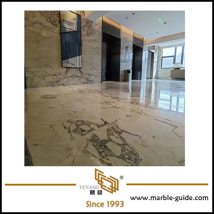 Burberry grey luxury marble floor tiles